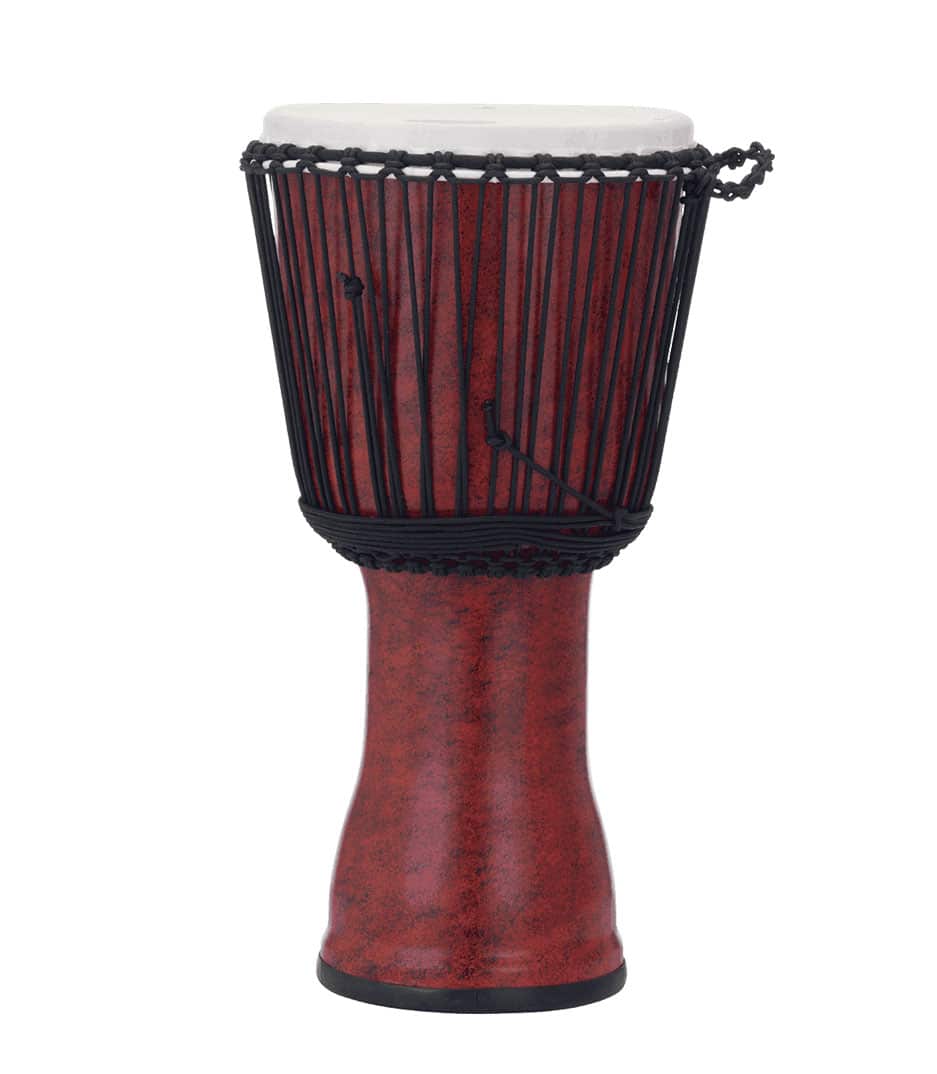 Pearl 12" Rope Tuned Djembe Molten Scarlet Finish