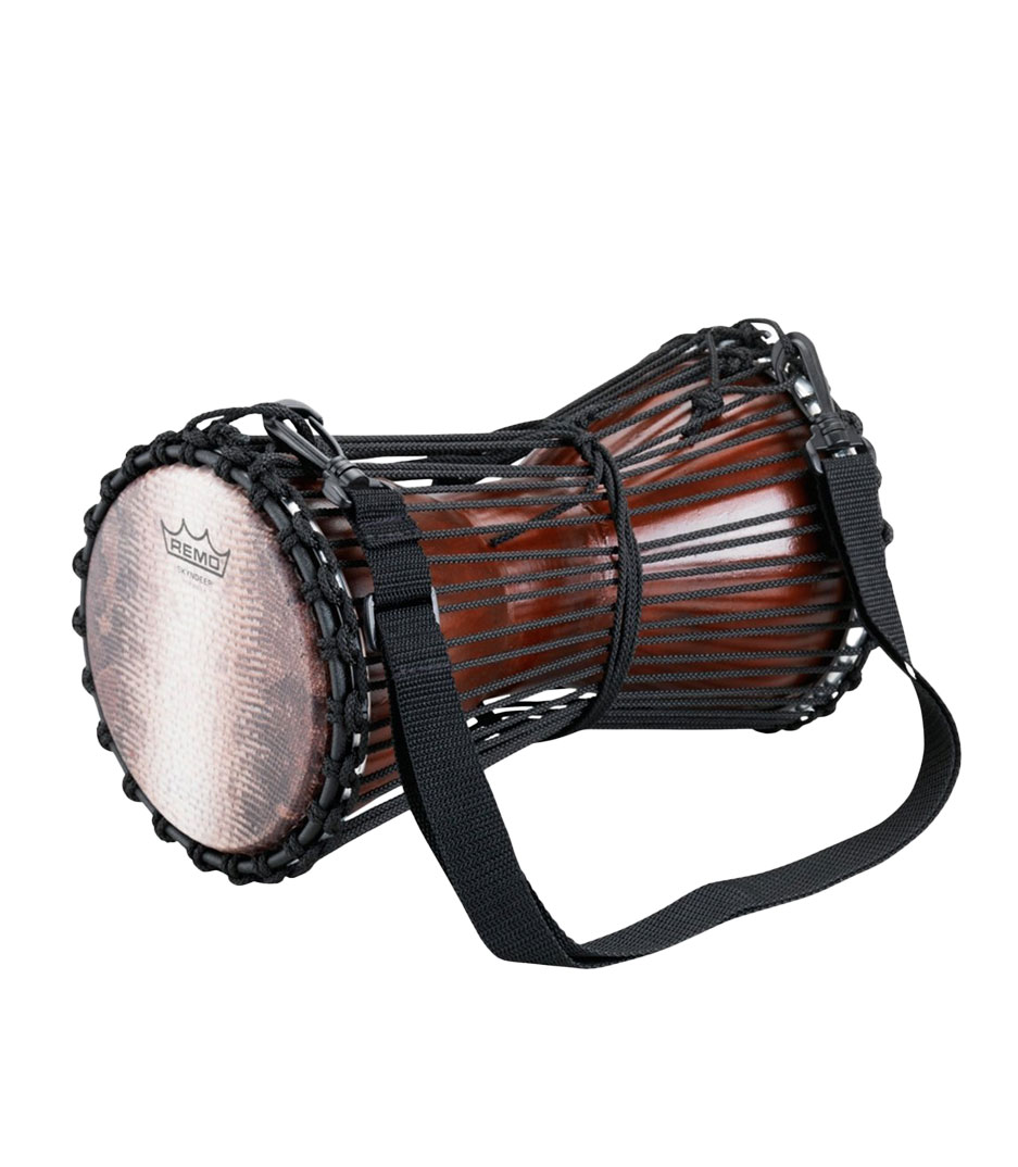 Remo talking drum tamani lizard stripe