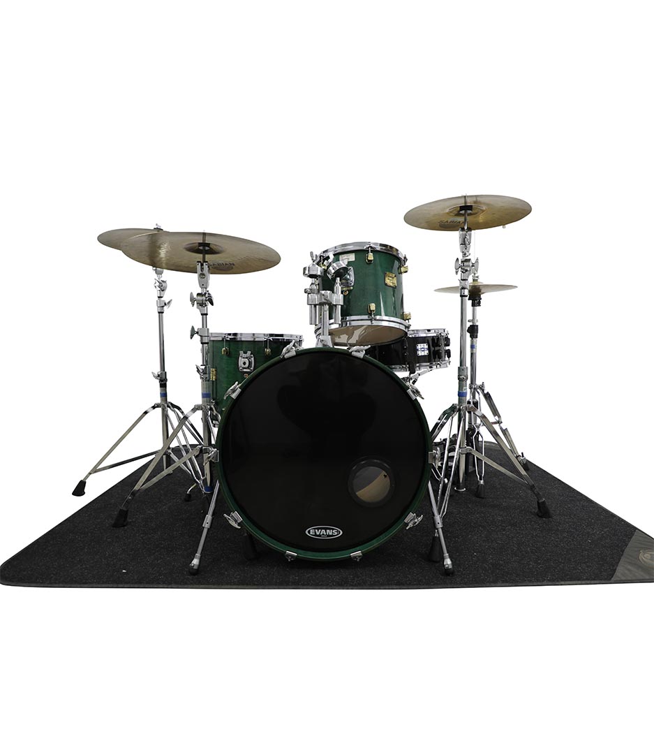 Yamaha Maple Custom Laminated Green 4pc Drumkit