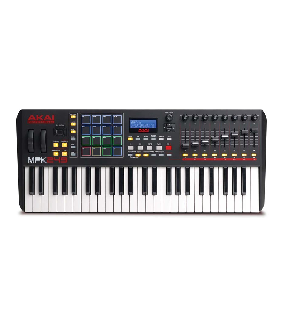 Akai MPK249 49 Keys USB MIDI Keyboard & Drum Pad Controller