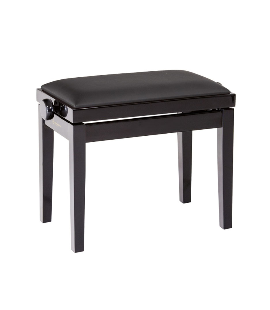 K&M Piano Bench Leather Seat (Black)