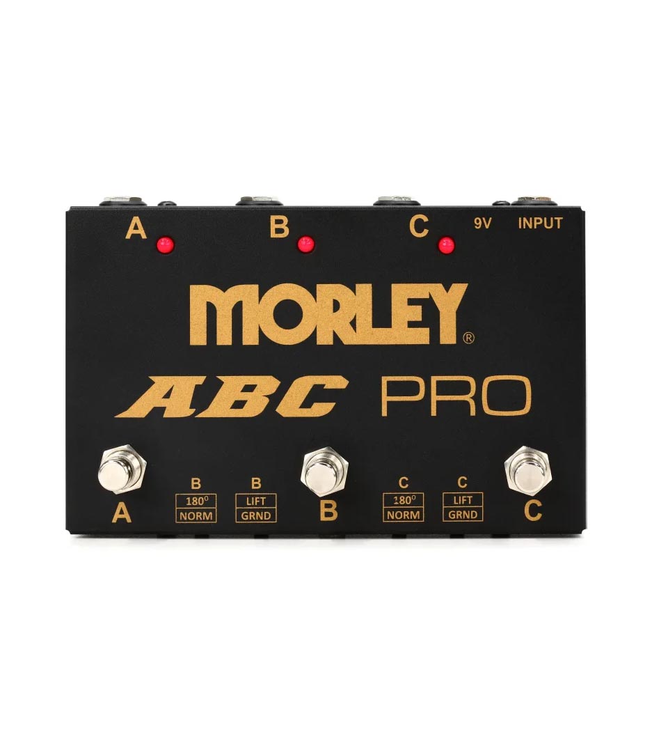 Morley ABC Pro 3 button Switcher Combiner Pedal