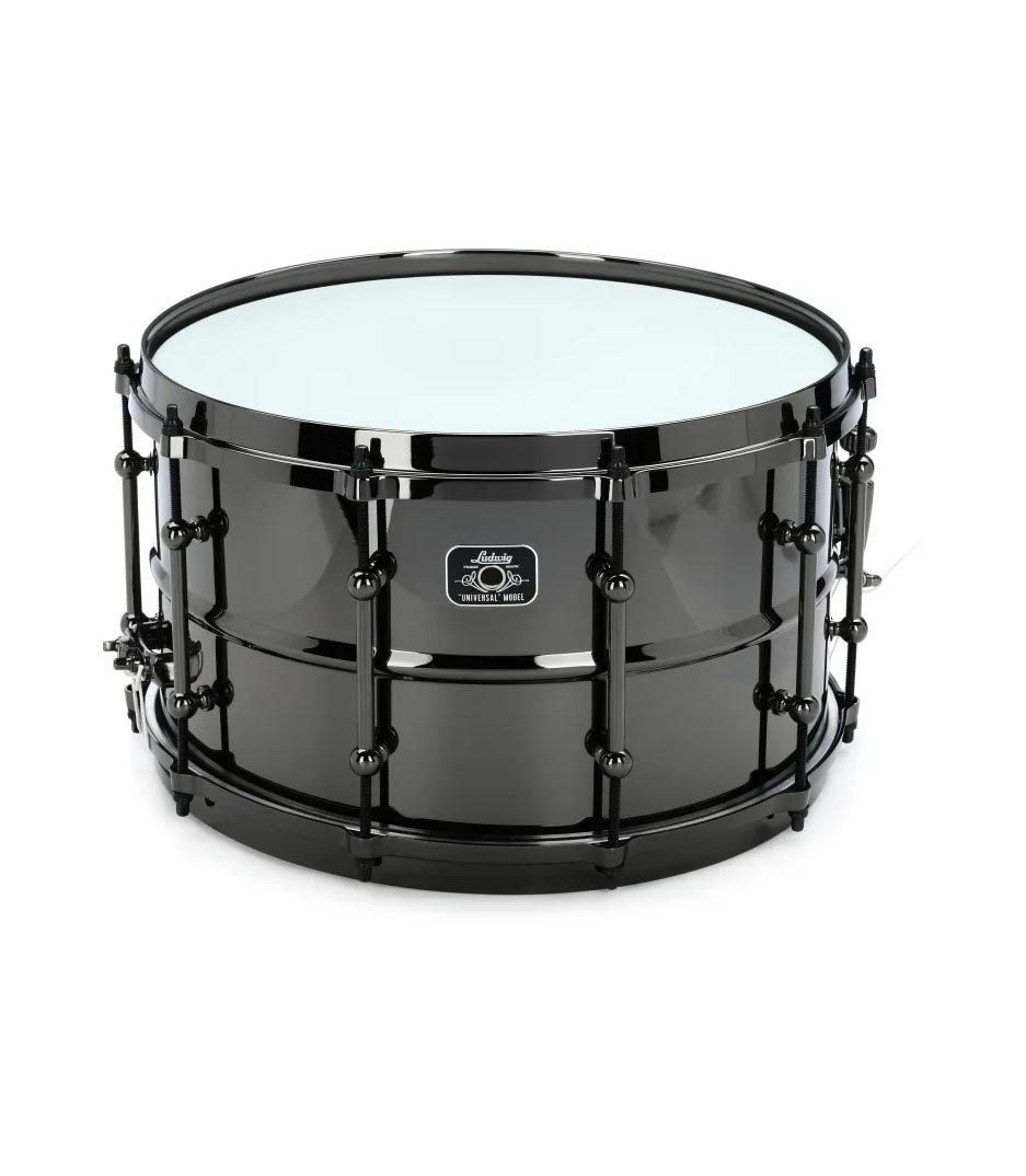 Ludwig LU0814 Universal Black Brass Snare 14" x 8"